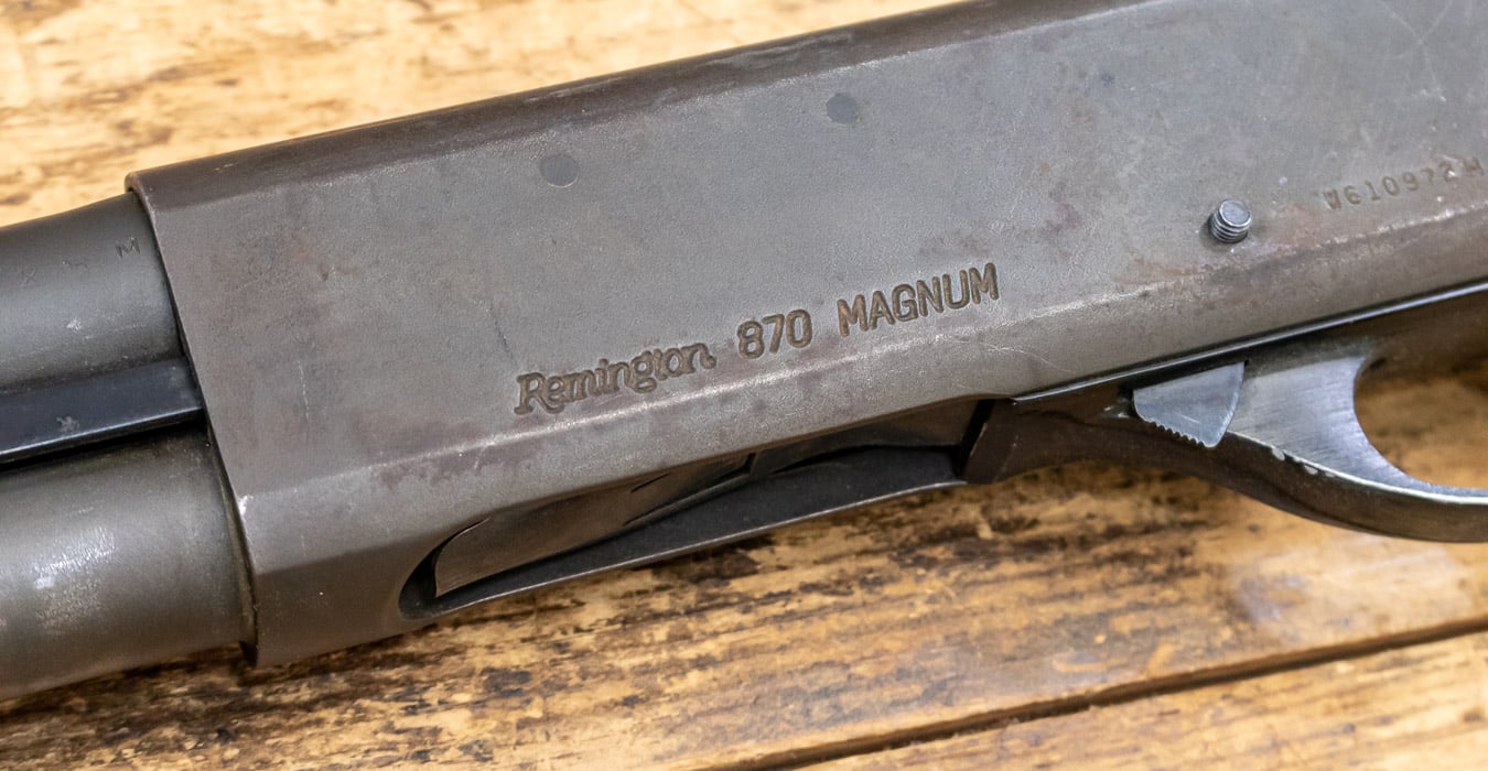 REMINGTON 870 Magnum 12 Gauge Police Trade-in Shotgun